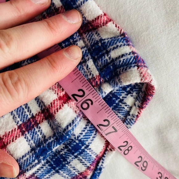 Over & Under Rod & Gun Collection Red White Blue Flannel Button Down Size XL - Picture 4 of 7